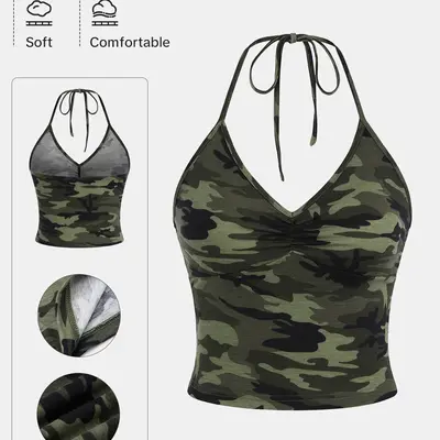 Selected Camo Tank Too TikTok Shop