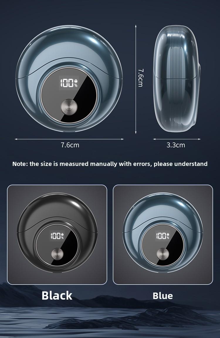Product Introduction of Mini Electric Shaver - Portable USB Rechargeable Waterproof Razor for Men with LED Display Comfort 15