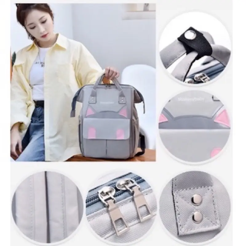 Tas Diapers anak / Tas Bayi / Tas Popok Bayi / Diapers Bag / diapers cat Ransel 3