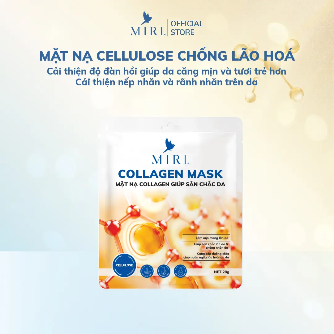 Mặt Nạ Giúp Săn Chắc Da - Collagen Mask MIRI (28gr)