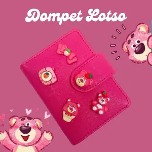 Dompet Kartu 16 Slot Wanita/Dompet Photocard/Dompet Mini Lipat