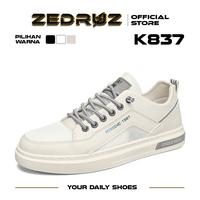 Gambar Zedruz Sepatu Pria Sneakers Kasual Sepatu Kerja Hitam Cowok Sepatu Putih Lari Kekinian K837 - K837 CREAM, 44 dari Zedruz Kota Administrasi Jakarta Barat 4 Tokopedia