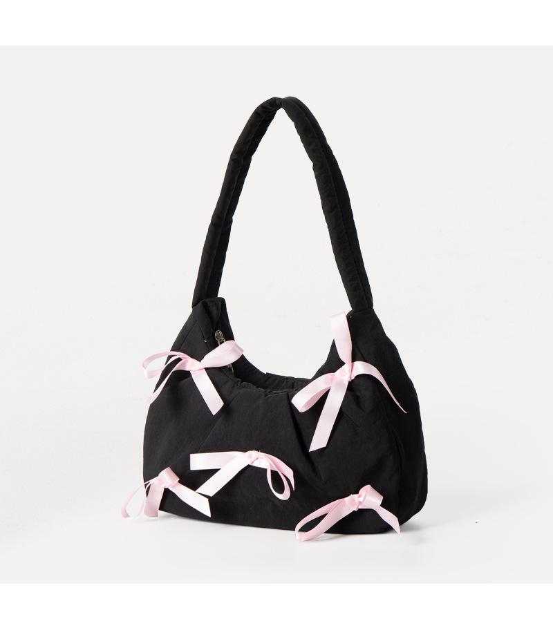 Product Introduction of Handbag Bow Shoulder Bag. 9