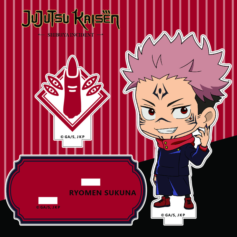Mô Hình Standee Jujutsu Kaisen Acrylic Chibi | Toji Fushiguro, Ryomen Sukuna, Kento Nanami, Nobara Kugisaki, Yuji Itadori, Satoru Gojo P1 & P2, Geto Suguru | Anime Figure Decor Để Bàn, Trang Trí Góc Học Tập, Phòng Ngủ, Quà Tặng Fan JJK 2