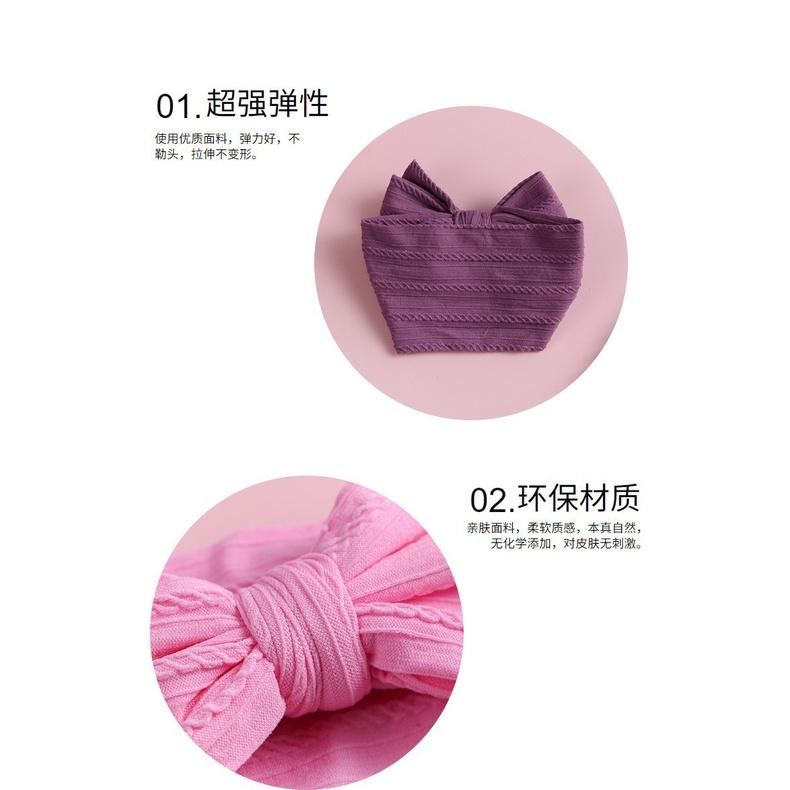 (Big Bow) Bandana bayi headband jumbo premium import pita anak perempuan catalog jbay JB K 4