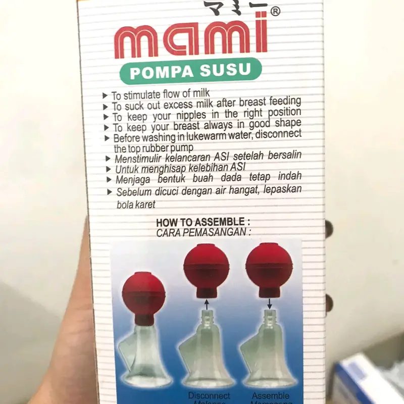 mami brest pump pompa susu pompa asi manual accessories bayi Ibu 2
