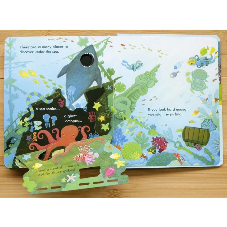 Product Introduction of Wholesale 42 Titles Usborne Peep Inside Kids Toddler Books Baby Toy Book Coral Helicopter Space/Fairy Tales/Garden 46