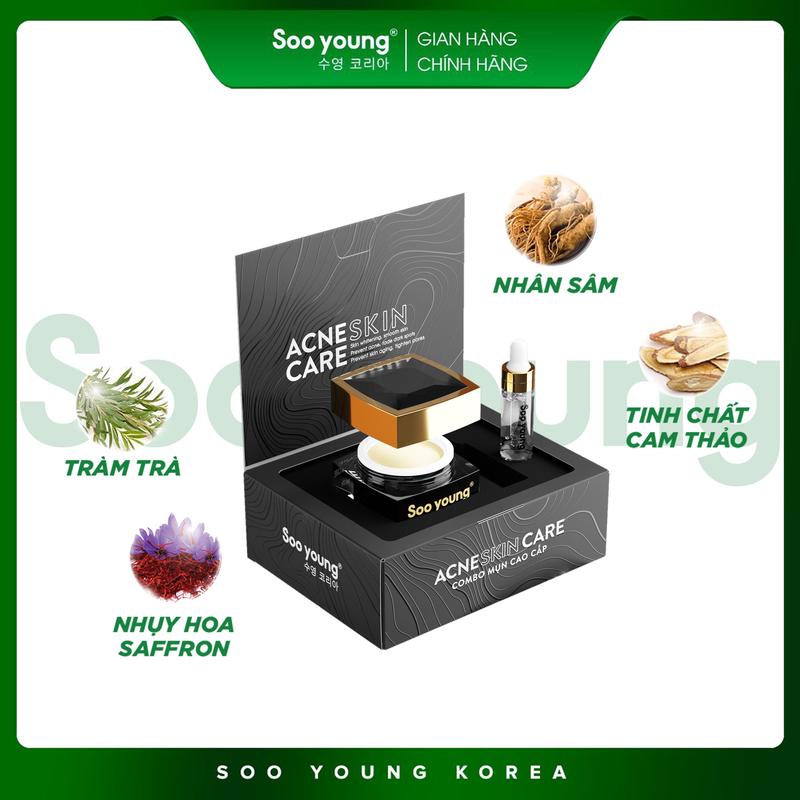 Product Introduction of KEM HỖ TRỢ GIẢM MỤN - Thương hiệu SOOYOUNG 20gr 1