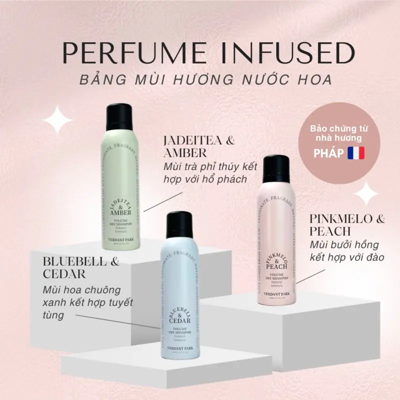 [TẶNG QUÀ] VERDANT PARK Xịt khô phồng tóc, dầu gội khô hoa quả thiên nhiên | COSKIN Nữ Women 7
