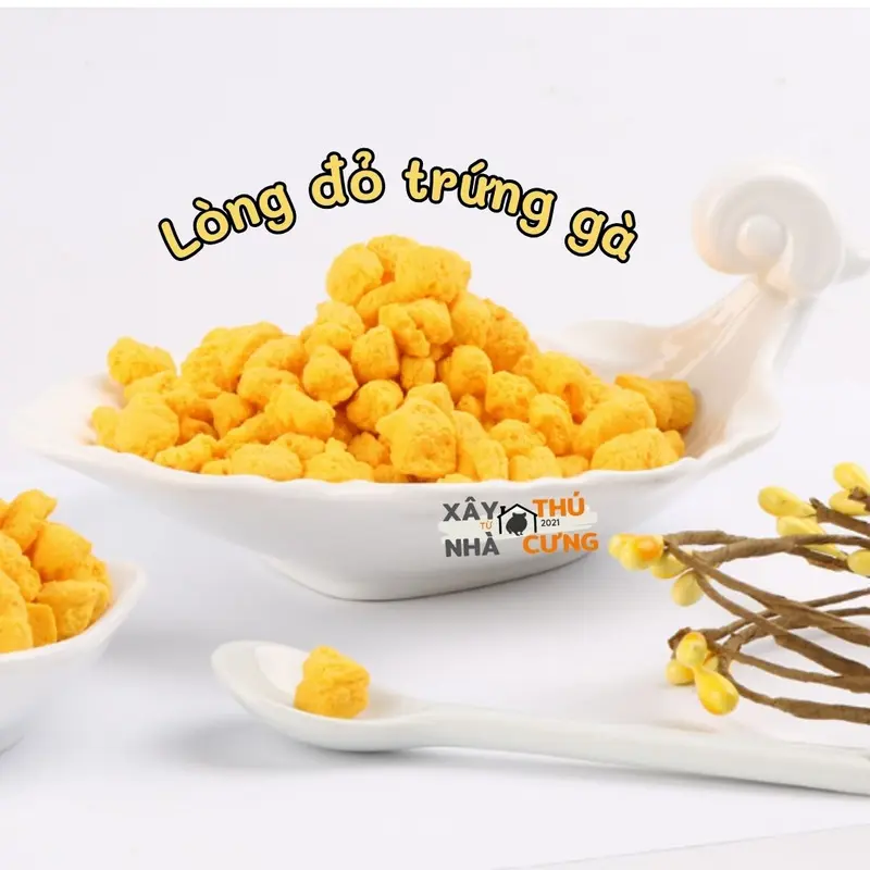 Lòng đỏ trứng gà cho thú cưng 18gr 0