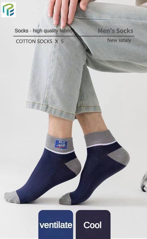 Product Introduction of Bộ 20 Chiếc [10 Đôi] Tất Nam Thể Thao Cổ Ngắn Thông Hơi , Cotton Thoáng Khí [ Tất Mỏng Phom Nhỏ Ôm Chân - Phù Hợp Size Cỡ Chân 36 đến 42 ] Menswear Sport 6