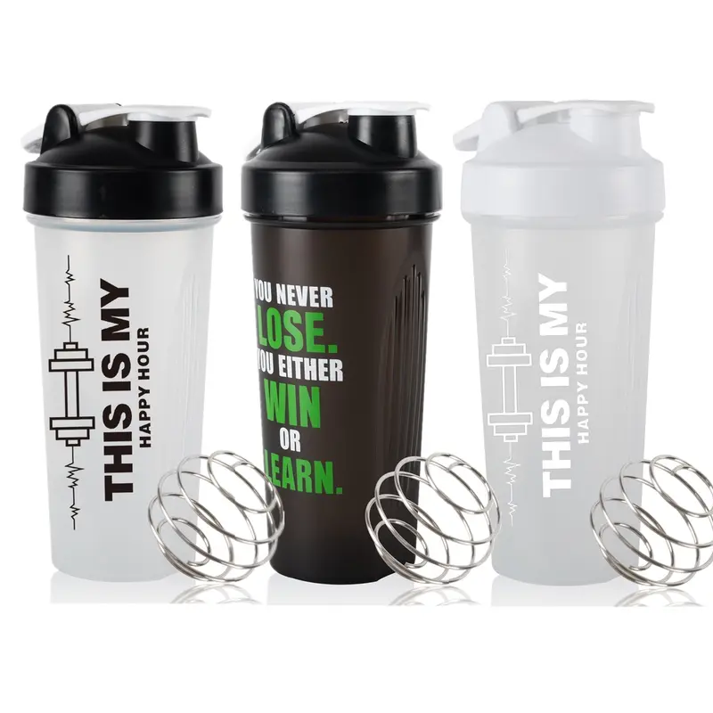 Chai Lắc Protein, Dung Tích 600ml, Dung Dịch Hỗn Hợp, A-Độc Tồn Phenol, Không Rò Rỉ, Cốc Nước Máy Xay Sinh Tố, 20 Oz, Thích Hợp Cho Thể Thao, Phòng Tập Gym Thể Dục Và Thể Dục Sport 1