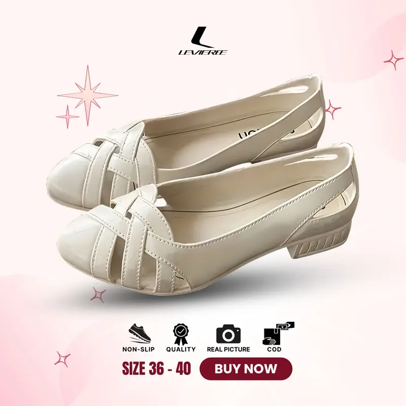 LVR TG1726 Sepatu Flat Shoes Wanita Jelly Fashion 0