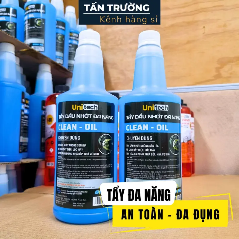 Combo 5 món Rửa Sên & Rửa Xe UNITECH (Motobike cleaner dung dịch tẩy lốc máy 850ml + xà bông 1 lít + cọ sên + găng tay san hô + vòi xịt) đầy đủ phụ kiện như hình 6