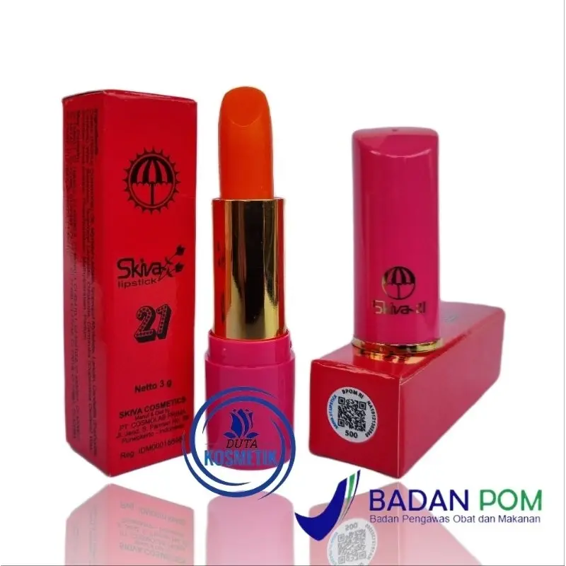 Lipstik SKIVA 21 seri 500 & 300 [harga 1 pcs]