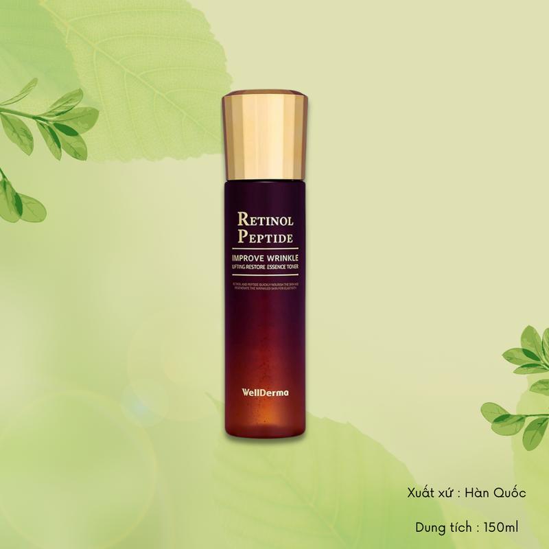 1 Chai Tinh Chất Toner Well.De.rma Retinol Peptide 150ml Hàn Quốc Mã SP001417 0