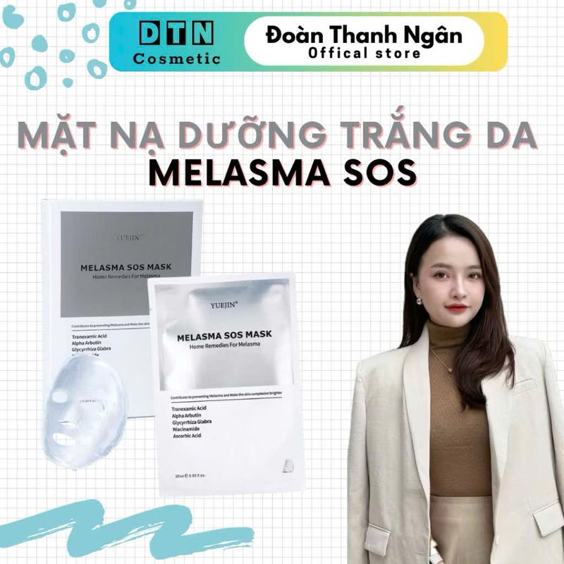 [ DTN ]  Mặt nạ hỗ trợ dưỡng trắng Melasma SOS Mask