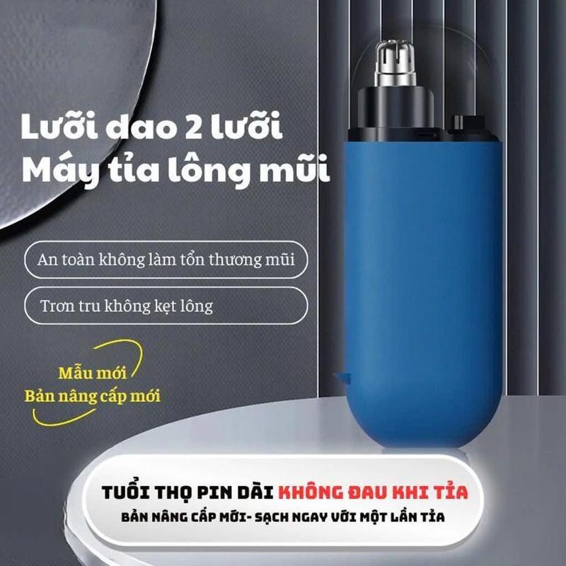    KK   Máy Tỉa Lông Mũi Mini Đa Năng Bằng Điện Cầm Tay Sạc Pin Nhỏ Gọn Tiện Dụng Chống Nước 