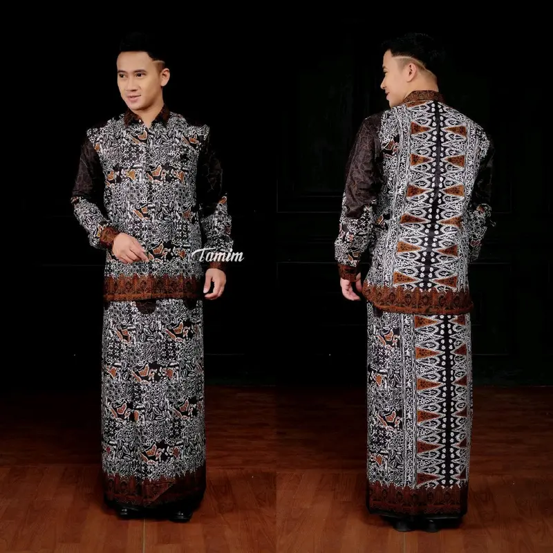 SETELAN SARUNG KOKO TERBARU - SETELAN KEMEJA KOKO SARUNG - SET SARKO - SARUNG SANTRI 2