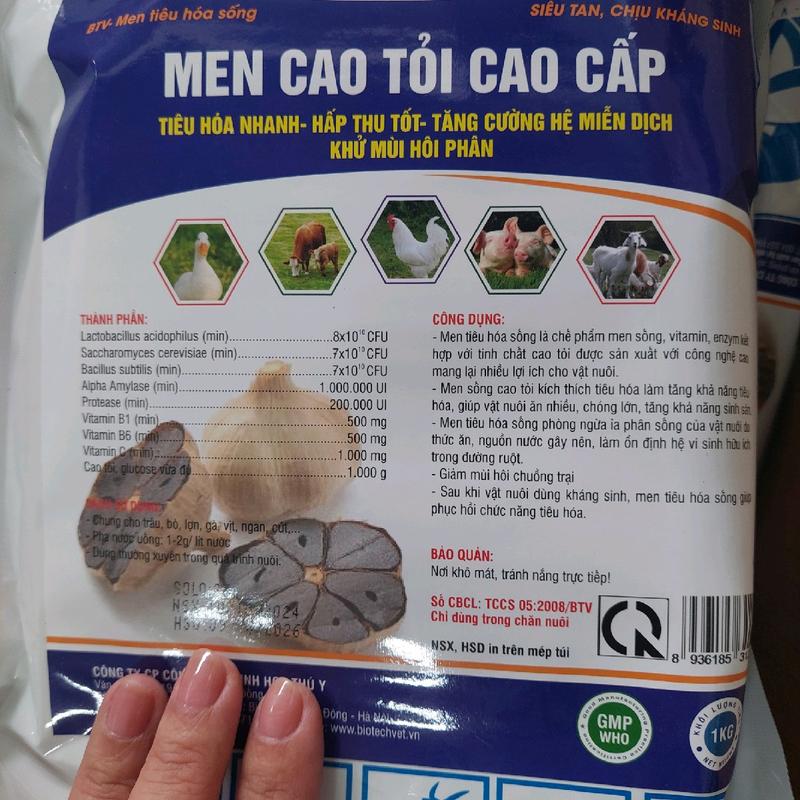  trùng Men Cao Tỏi Cao Cấp Dùng Trong Chăn Nuôi cung cấp vitamin  tổng hợp và men tiêu hóa sống   kích trứng cho gà đẻ thuốc trị ủ rũ gà tụ huyết 