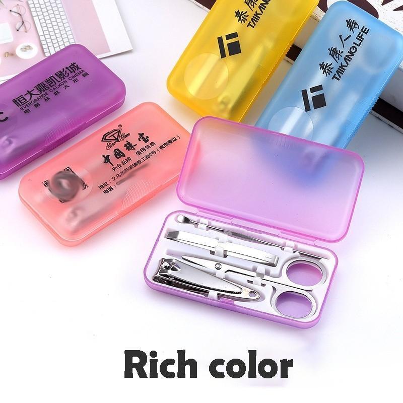 Mini Bộ Bấm Móng Tay 4 Món - Bộ Kiềm Cắt Móng Tay Không Gỉ 0