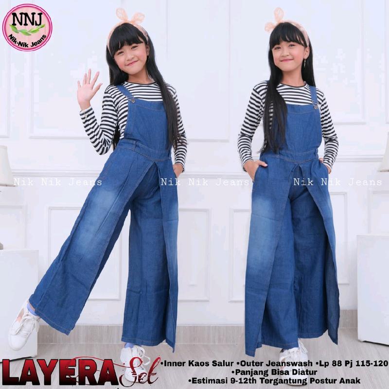SETELAN PAKAIAN ANAK LAYERA HIGH QUALITY KISARAN UMUR 9-12 BERAT TINGGI STANDART 0