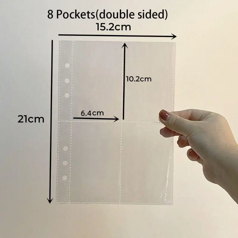Sleeve A5, A6 đựng ảnh, sheet A5,A6 dùng cho binder sổ còng 0