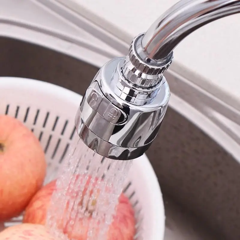 2 Mode Kitchen Faucet Aerator, 1 Count 360 Degree Rotatable Faucet Splash Head, Kitchen Faucet Extender, Sprayer Head Anti Splash Tap 2