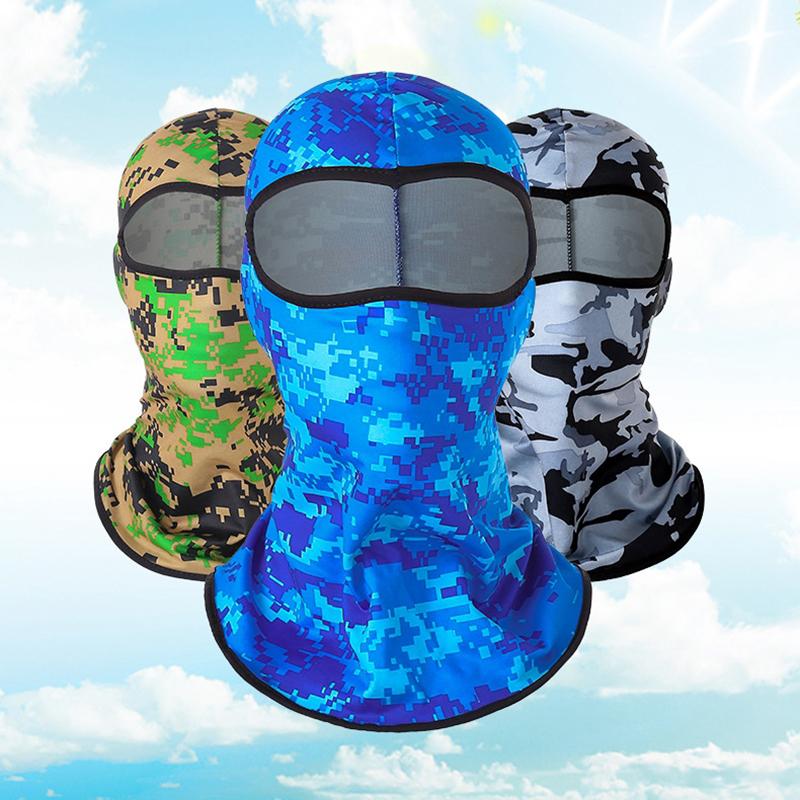 Product Introduction of New 2022 Summer Outdoor Sports Riding Headgear Ice Silk Sunscreen Mask Balaclava Cap Face Mask Unisex Headscarf 17