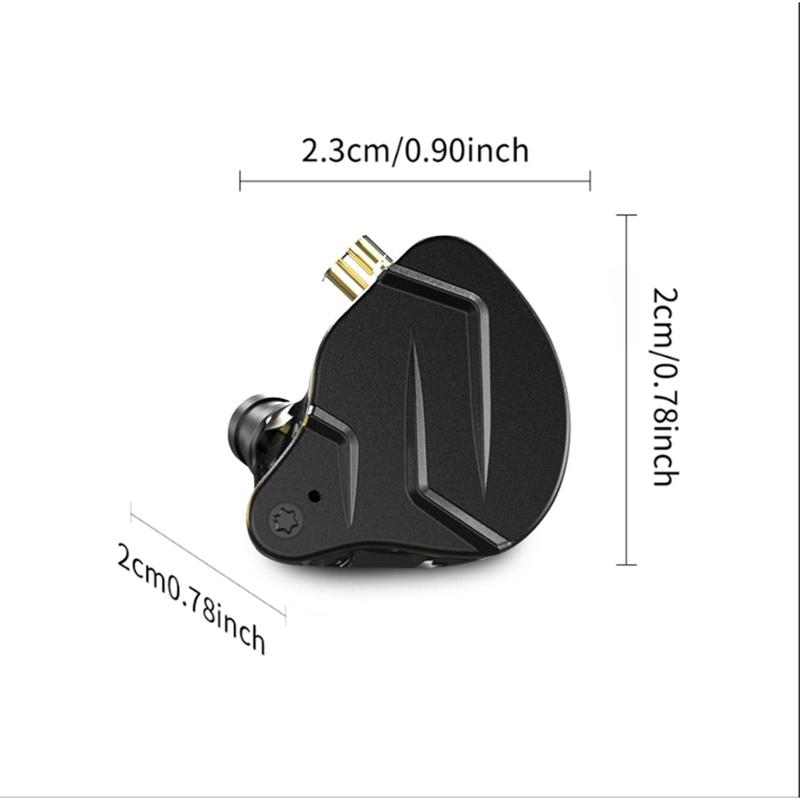 In-ear Design Monitor Wired Earphone, Wired Gaming Earbuds, Hifi Headphones with Hybrid Dual Driver, High Fidelity Earphone with Detachable Cable 1