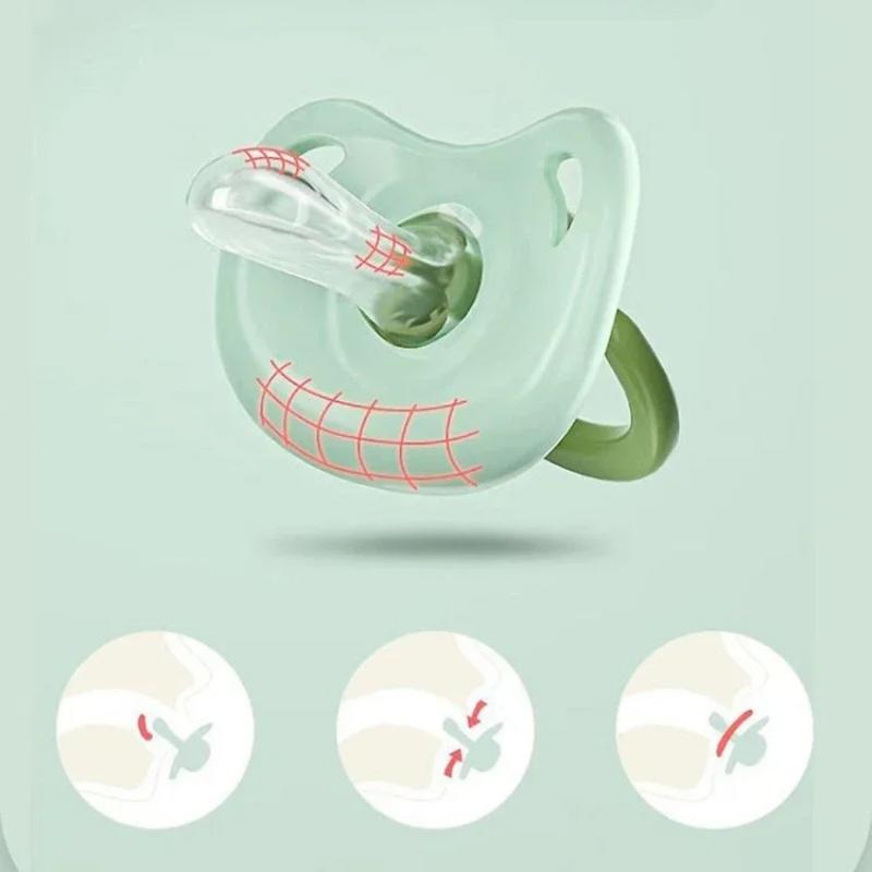 Product Introduction of Silicone Baby  BPA Free Infant Baby Animal Cartoon Pacifier Food Grade Dummies Newborn Soother for Baby Gift 13