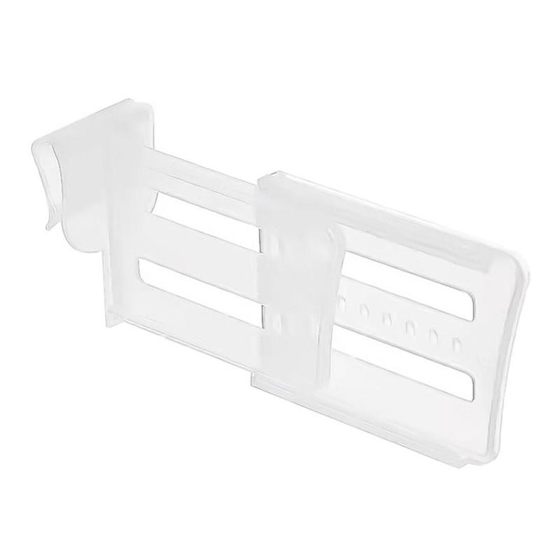 Product Introduction of 1Pcs/1Set New Fridge Side Door Refrigerator Partition Board Kitchen Accessories Separating Storage Shelf Bottle Can Organizer Plastic Divider Clip 16