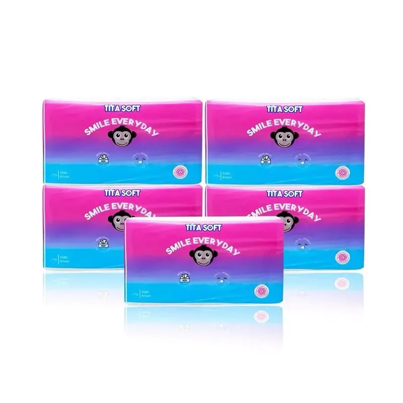 MCK - PROMO 10 Pack Tita Soft Facial Tissue 180 sheet Tisu Wajah Tisu Serbaguna Bukan Berbahan Kain Jadi Tidak Mudah Kotor 5