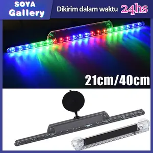 Bertenaga surya Lampu Peringatan Anti-tailgating / Led Lampu Bagasi Pintu Belakang Mobil Car