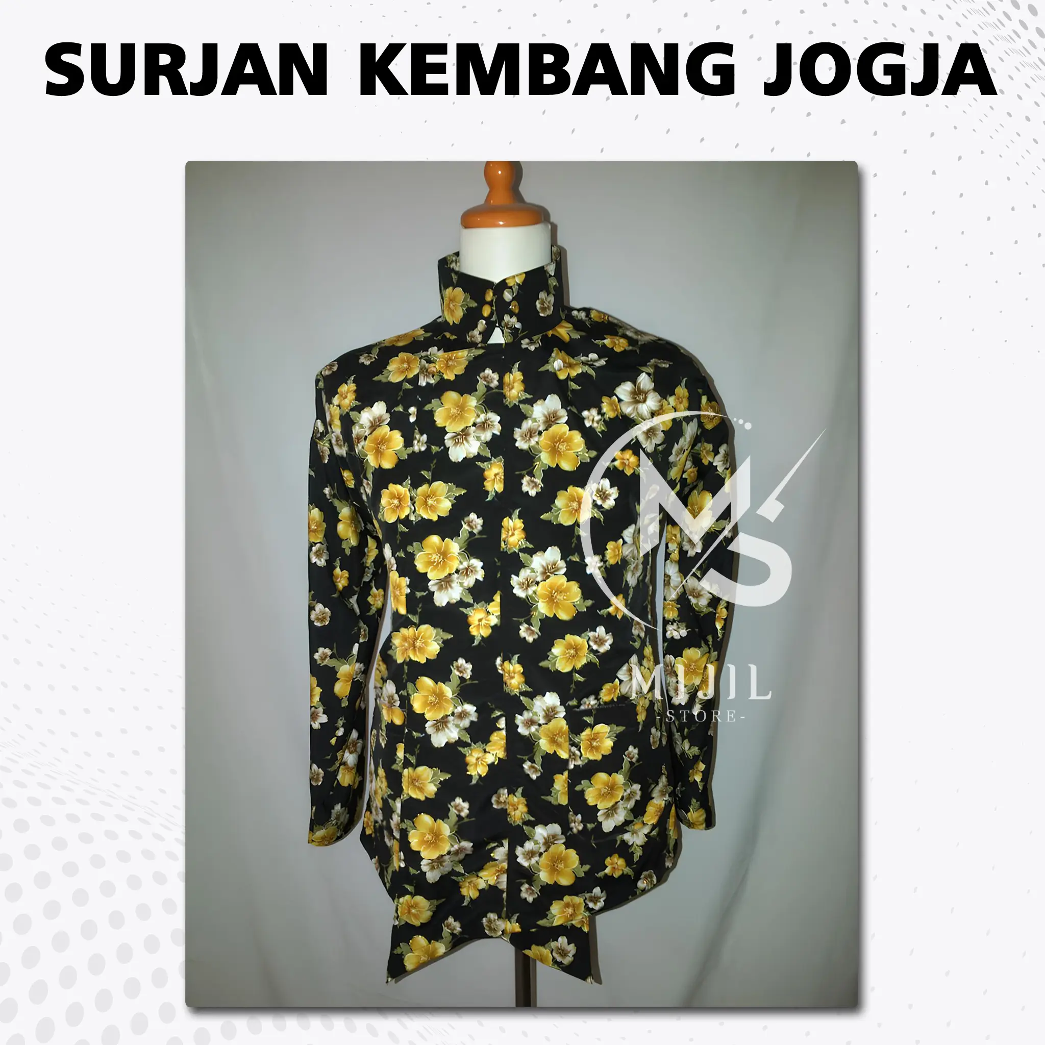 surjan kembang jogja tradisional