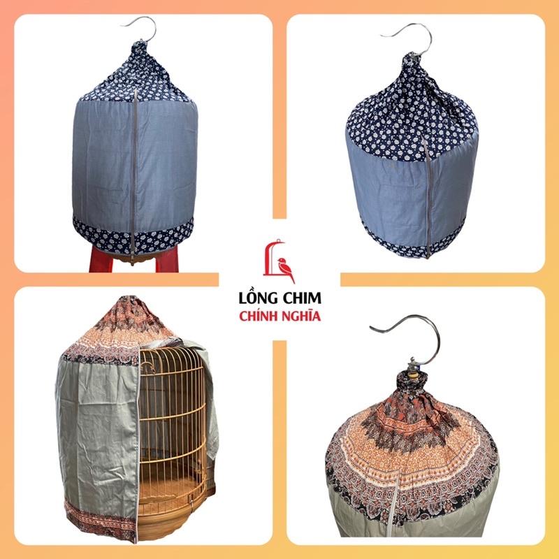 Áo lồng tròn size 68-92, áo ba khoang lồng chim đẹp, áo lồng choè than, lửa - Phụ kiện lồng chim cao cấp