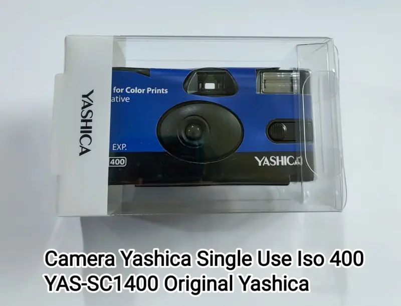 YASHICA YAS-SC1400 SINGLE USE DISPOSABLE CAMERA IS0400 27EXP 0
