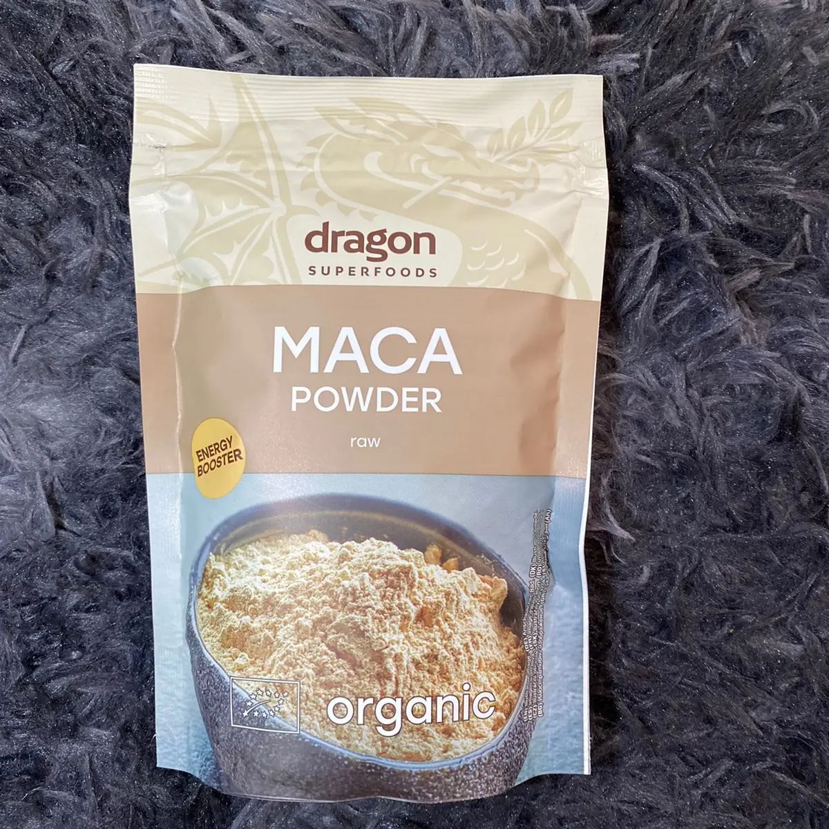 Bột sâm Maca nâu hữu cơ Peru 200Gr Dragon Superfoods Gói