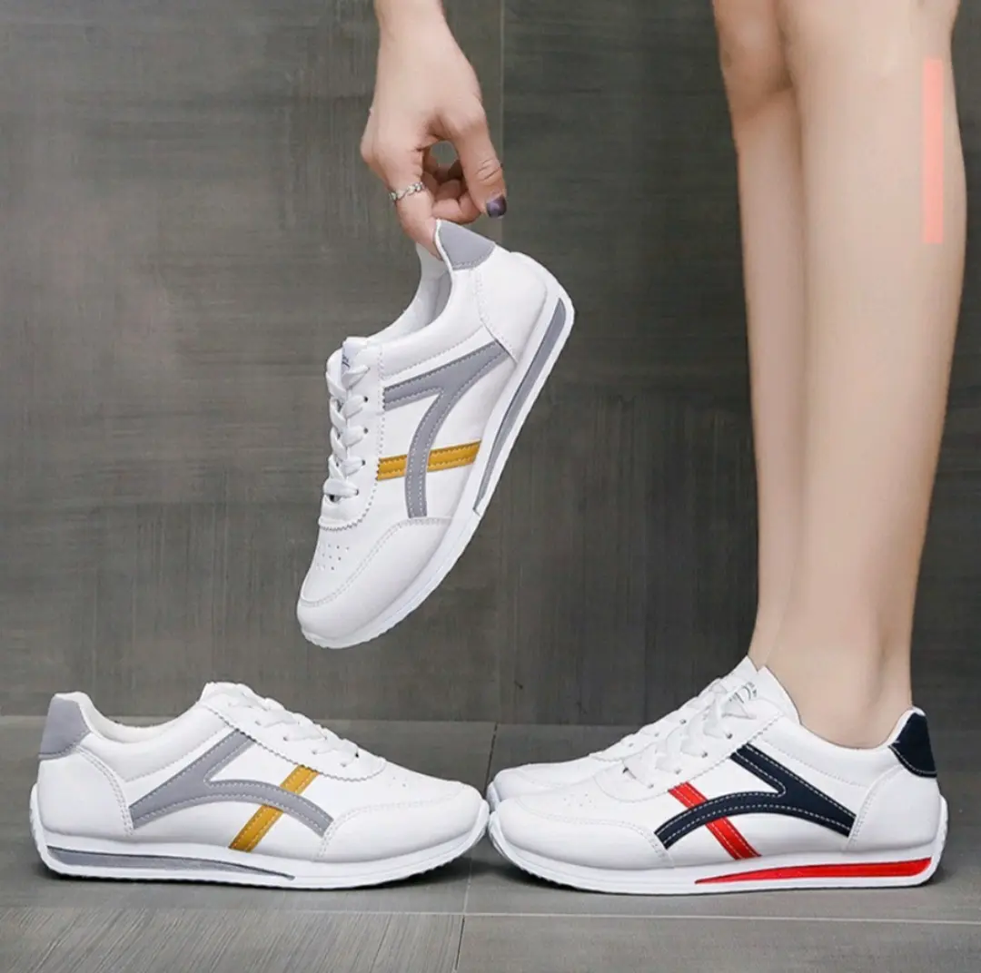 ZEVANIA Sepatu Sneakers Wanita Putih Sepatu Kasual Shoes Casual