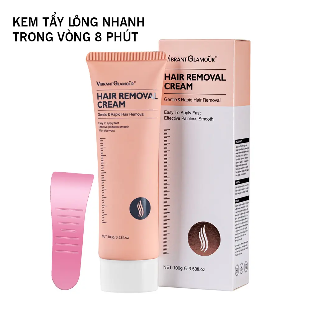 Kem Tẩy Lông  Removal Cream Kem Triệt Lông Vùng Chân Tây Nách Binkini Không Gây Đau Rát 100g Cạo Râu Cạo Râu Waxing