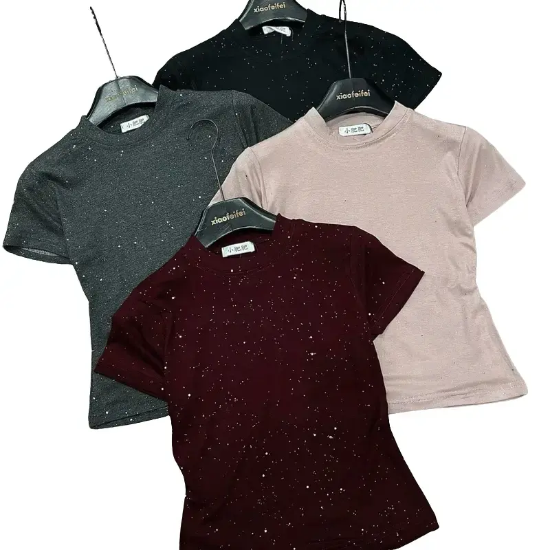 Áo Baby Tee Kim Tuyến Freesize Năng Động Dễ Thương