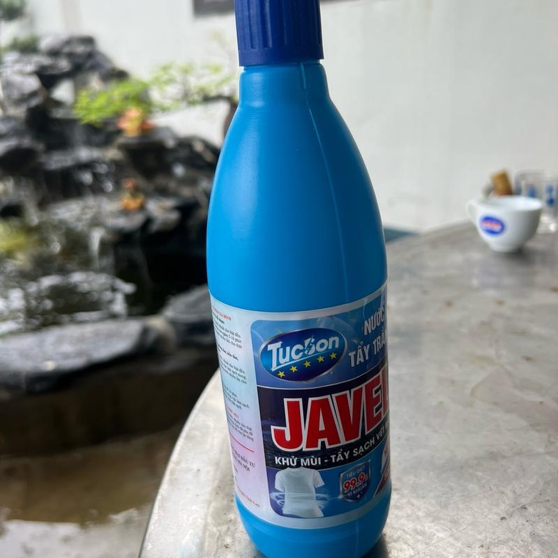 Javel tẩy trắng 300mltẩy sạch vết nhựa ,mốc bám trên quần áo trắng. Làm Sạch 3
