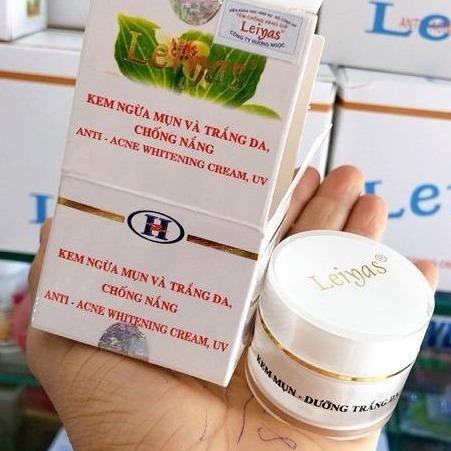 Kem Leiyas hỗ trợ giảm mụn 5g