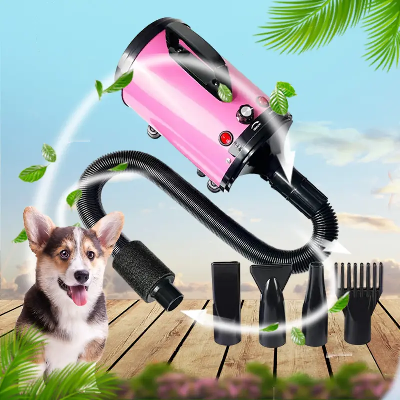 Boqi Factory ไดร์เป่าขน 2400W เครื่องเป่าขนสัตว์เลี้ยงชุดสุนัข/แมว เครื่องเป่าขนสัตว์เลี้ยง  YC-C4