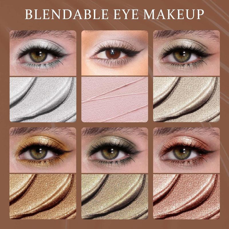 Long Lasting Eyeshadow Stick, Waterproof Eyeshadow Pen, High Pigmented Eye Shadow Stick, Easy Coloring Eye Shadow Pen, Colorful Eye Makeup Product, Summer Makeup 3
