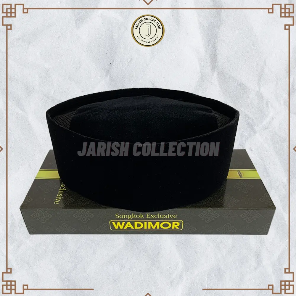 Peci Wadimor NON, AC, Full AC, Susun, Hitam Maroon ORIGINAL Tinggi 7 8 9 10 Cm Songkok Solat Hitam Pria Dewasa Kopiah Sholat Anak Laki Santri Polos Kopyah Marun Beludru Pendek Bludru Maron Kopeah Shalat Nasional Ori Songko Item Sonkok Minang Kopia Betawi