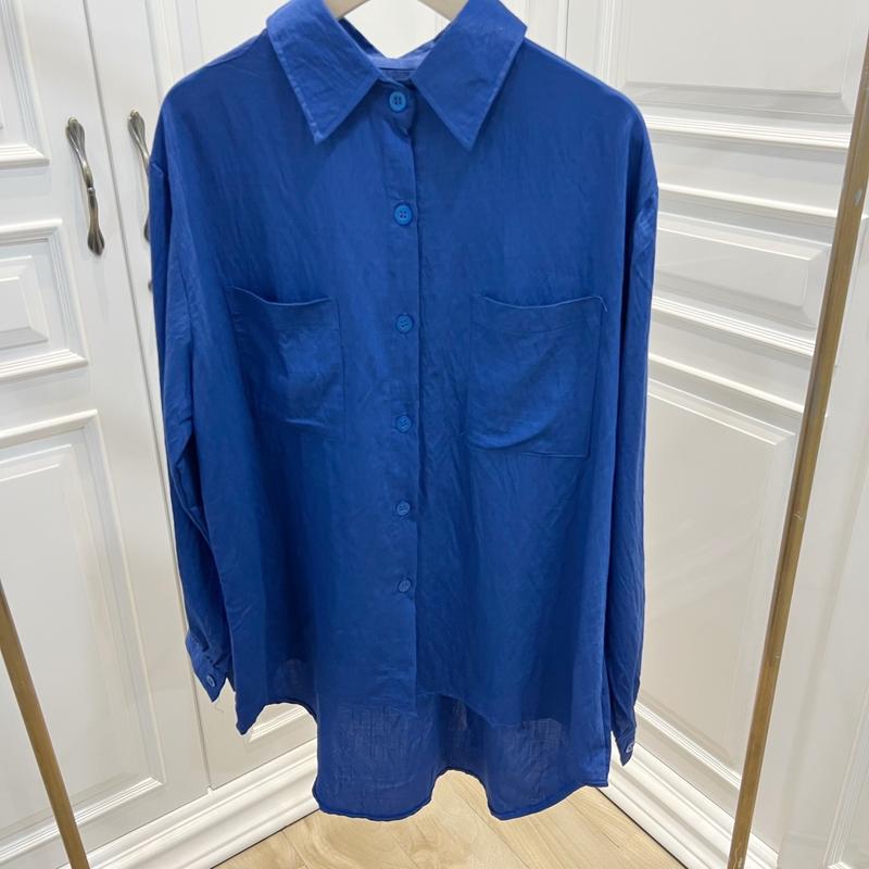 Kemeja polo linen - Dina top 2
