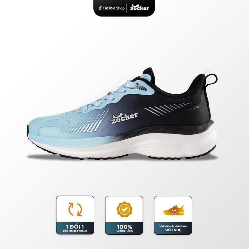 [Zocker Sport] Giày chạy bộ Zocker Ultra Light Giày Thể Thao siêu êm siêu nhẹ Tập Chạy Bộ Thể Dục (Khách tăng 1-2 size khi chọn giày)