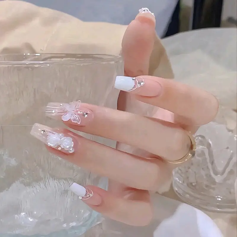 Mã Z322 _ Nailbox xinh bền đẹp+ phụ kiện keo dán Nữ 0