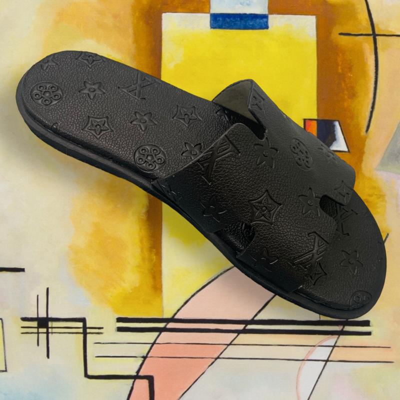 Dép Nam Nữ Đế Bằng Unisex. Vân Da Dập Nỗi Cực Đẹp. Chất Da Mang Cực Êm. Đế Đúc Nhiệt Nguyên Khối Siêu Bền DéP Hoa Cao Su Sandal